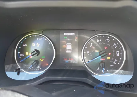 2020 Toyota Rav4 Hybrid Xle from USA, damaged, VIN JTMRWRFV4LD063595